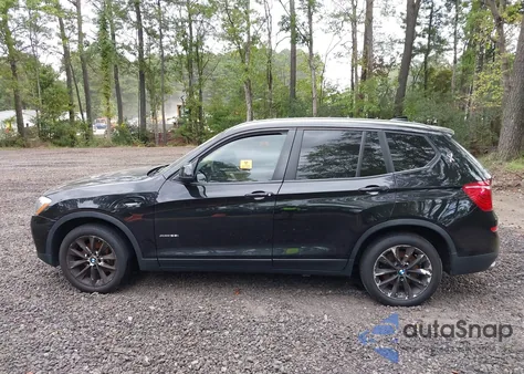 2017 BMW X3 xDrive28I из США, поврежденный, VIN 5UXWX9C32H0W70059